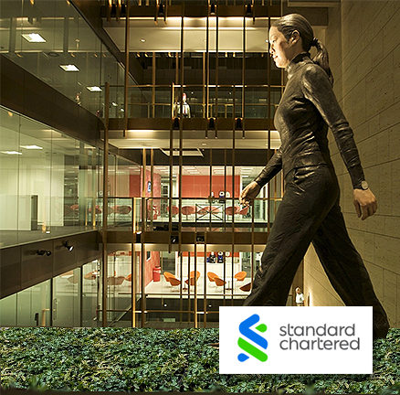 Living Green Walkway at Standard Chartered