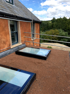 domestic green roof install Beaminster
