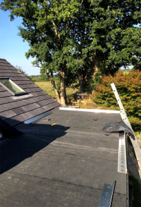 Dorset green roof before installation