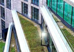 Tabernacle street green roof terraces