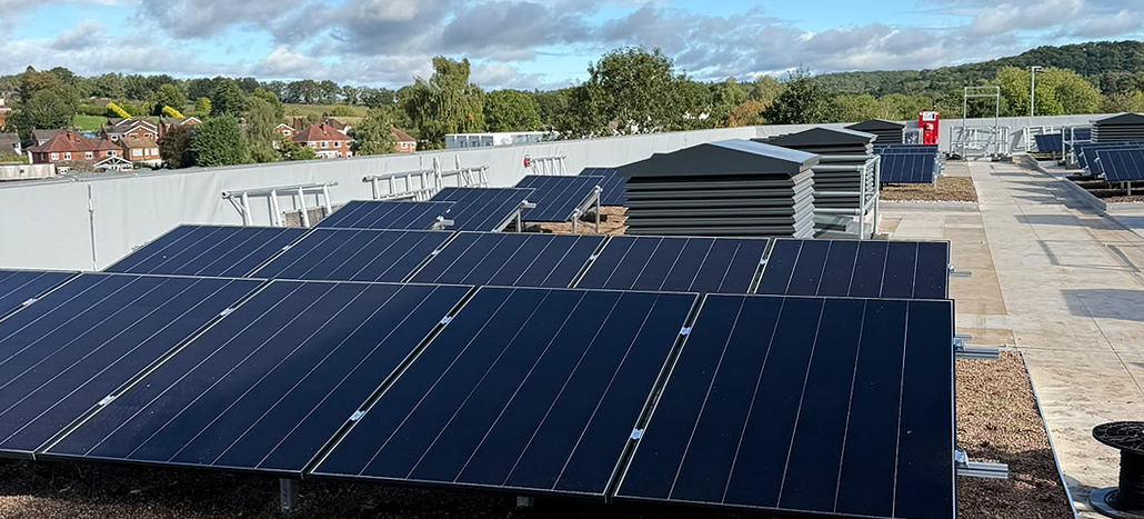 Solar panels and wildflower planting on Brindley Heath school